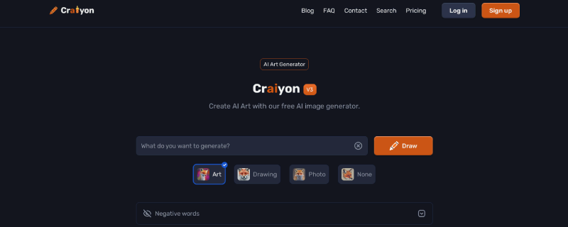 Нейросеть Craiyon (DALL·E MINI)
