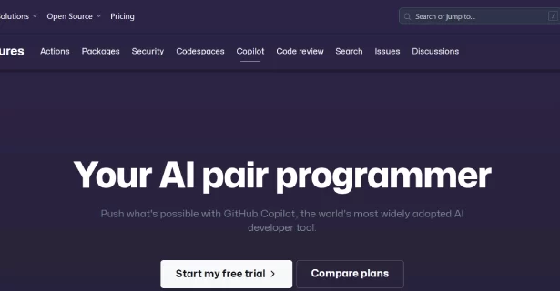 Нейросеть GitHub Copilot