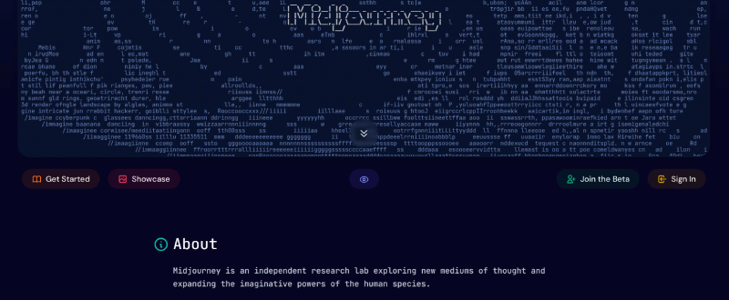 Нейросеть Midjourney
