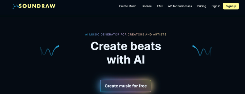 Нейросеть Soundraw