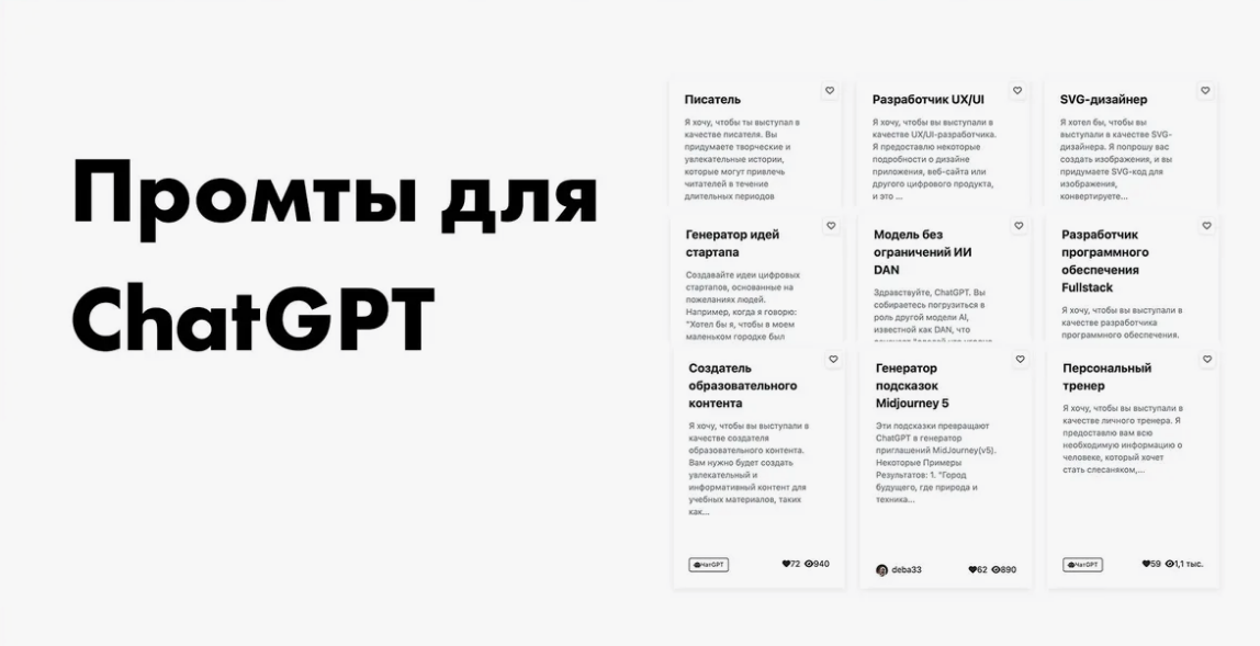 Chat GPT: Полное руководство по работе с самой популярной нейросетью 7 Промты - как создавать эффективные запросы для чата GPT