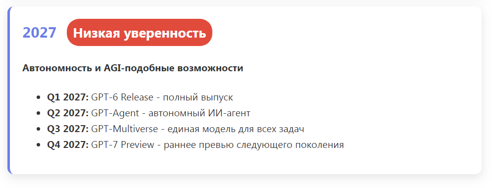 Автономность и AGI-подобные возможности