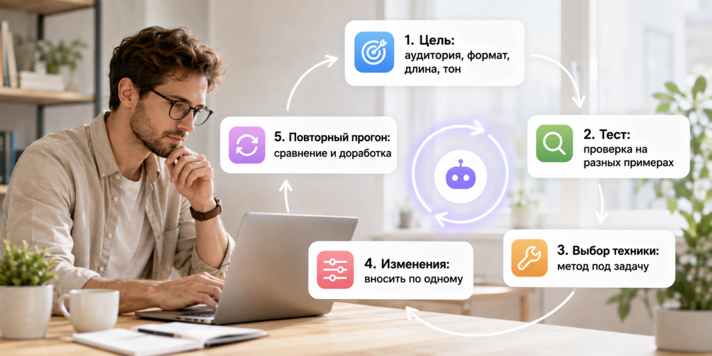 Рабочий цикл: как действует промпт-инженер