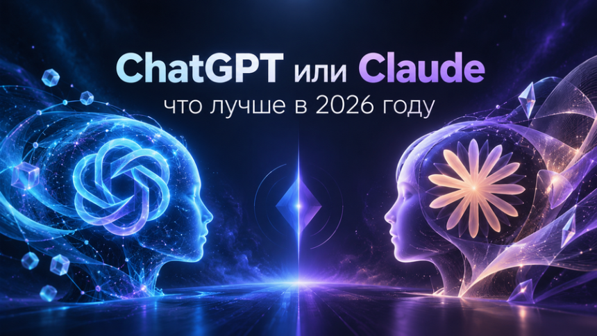 ChatGPT или Claude - что лучше в 2026 году