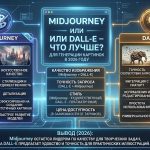 Midjourney или DALL-E - что лучше для генерации картинок в 2026