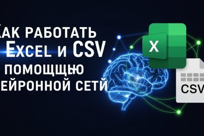 Нейросеть для аналитики и Excel
