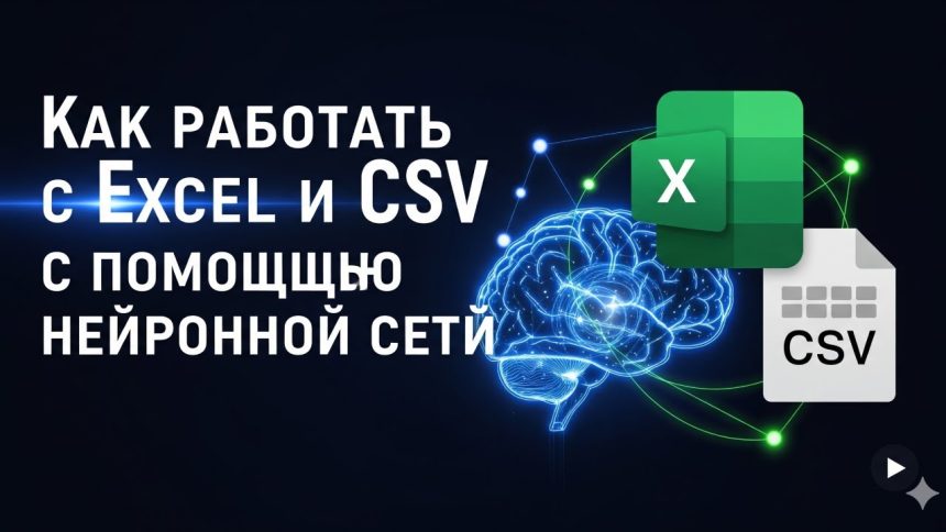 Нейросеть для аналитики и Excel