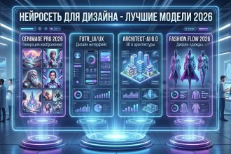 Нейросеть для дизайна - лучшие модели 2026