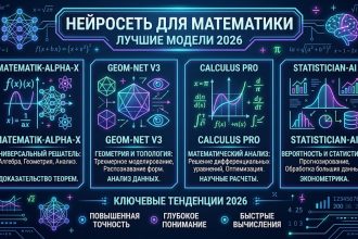 Нейросеть для математики - лучшие модели 2026