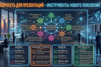 Нейросеть для презентаций - лучшие модели 2026