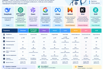 Аналоги DeepSeek - GPT-Chatbot , Qwen, Gemini, Llama, Mistral, Kimi, GLM, GPT-oss и чем они отличаются