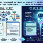 Чат-бот с нейросетью - чем отличается от обычного бота
