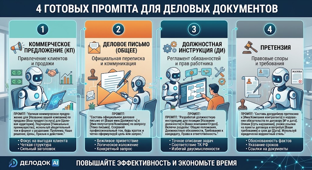 Четыре готовых промпта