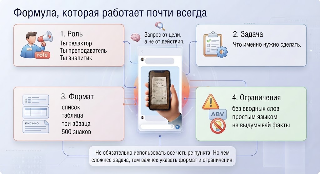 Формула, которая работает почти всегда