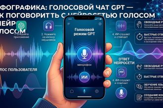 Голосовой чат GPT - как поговорить с нейросетью голосом