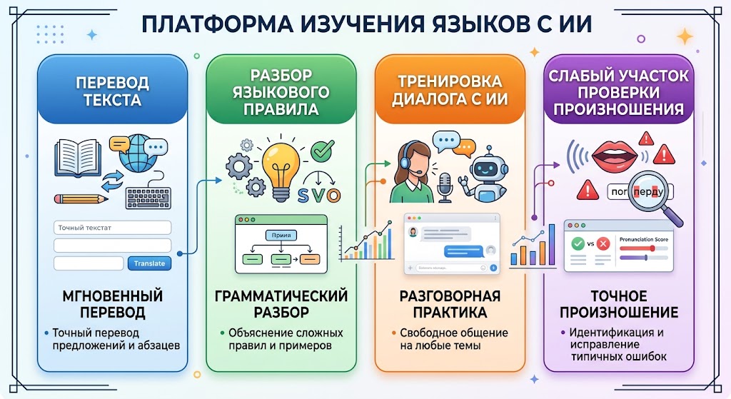 Иностранные языки - где помогает, а где нет