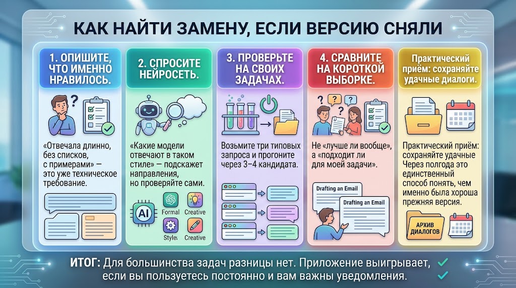 Старые версии нейросетей: где найти и зачем они нужны 2 Как найти замену, если версию сняли