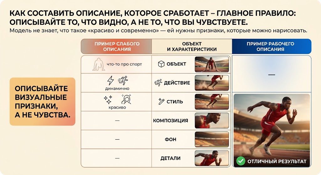 Генерация фото в чате: как создать изображение 3 Как составить описание, которое сработает