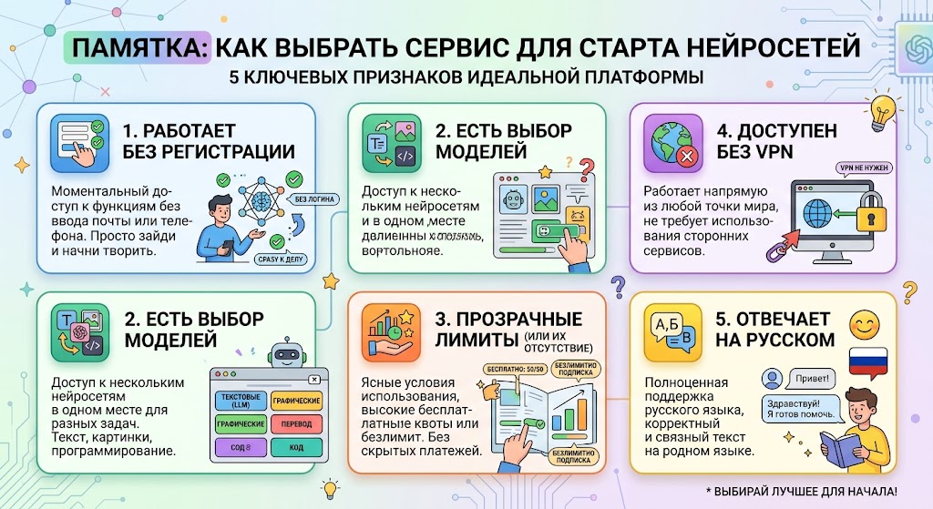 Как выбрать сервис для старта
