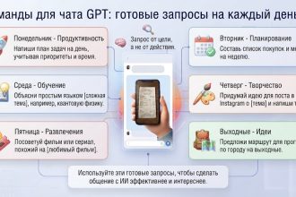 Команды для чата GPT - готовые запросы на каждый день