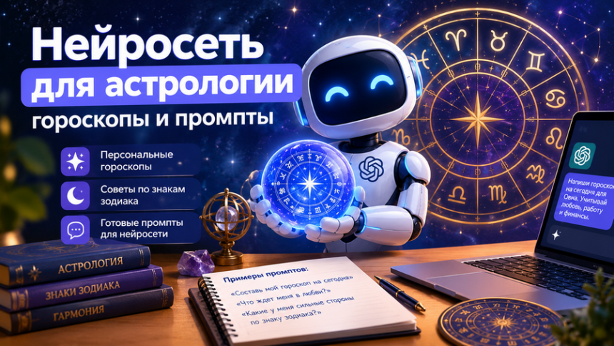 Нейросеть для астрологии - гороскопы и промпты