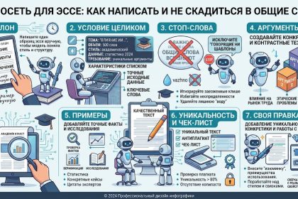 Нейросеть для эссе - как написать и не скатиться в общие слова
