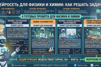 Нейросеть для физики и химии - как решать задачи