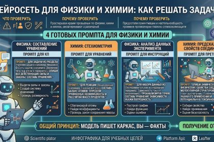Нейросеть для физики и химии - как решать задачи