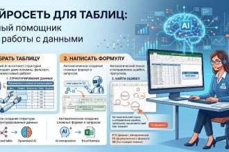Нейросеть для таблиц - собрать таблицу, написать формулу, найти ошибку
