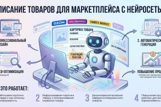 Описание товаров для маркетплейса с нейросетью