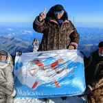 Первый показ высокой моды на вершине Эльбруса