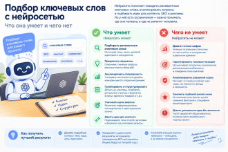 Подбор ключевых слов с нейросетью - что она умеет и чего нет