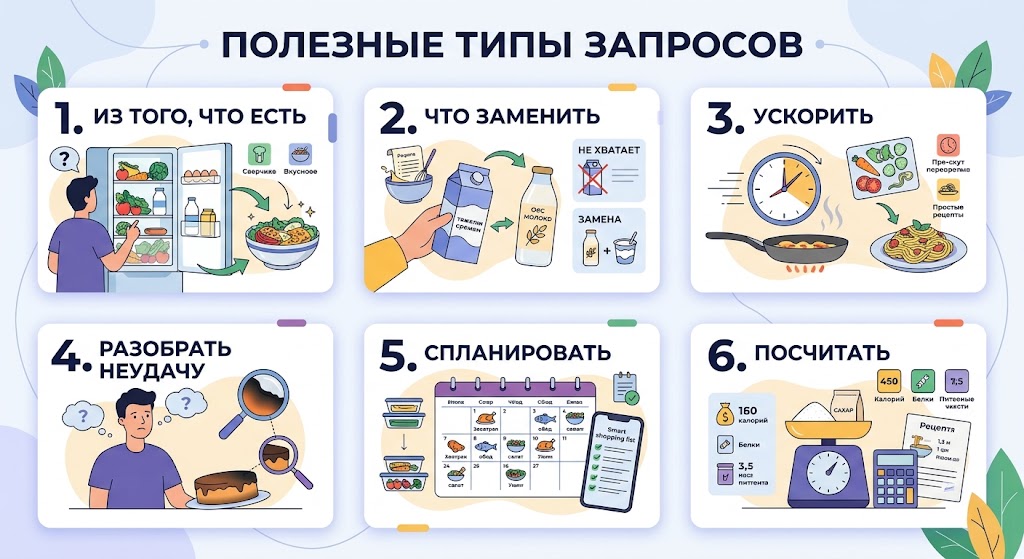 Полезные типы запросов
