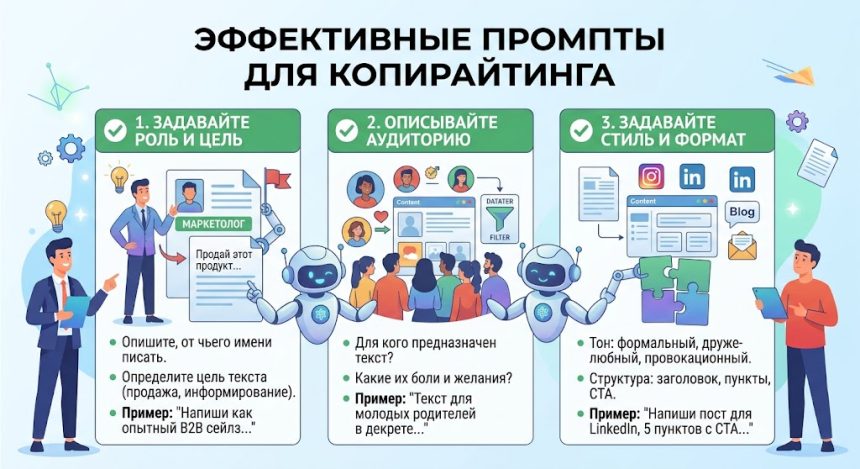 Промпты для копирайтинга