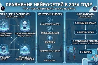 Сравнение нейросетей в 2026 году - что с чем сравнивать и как выбрать