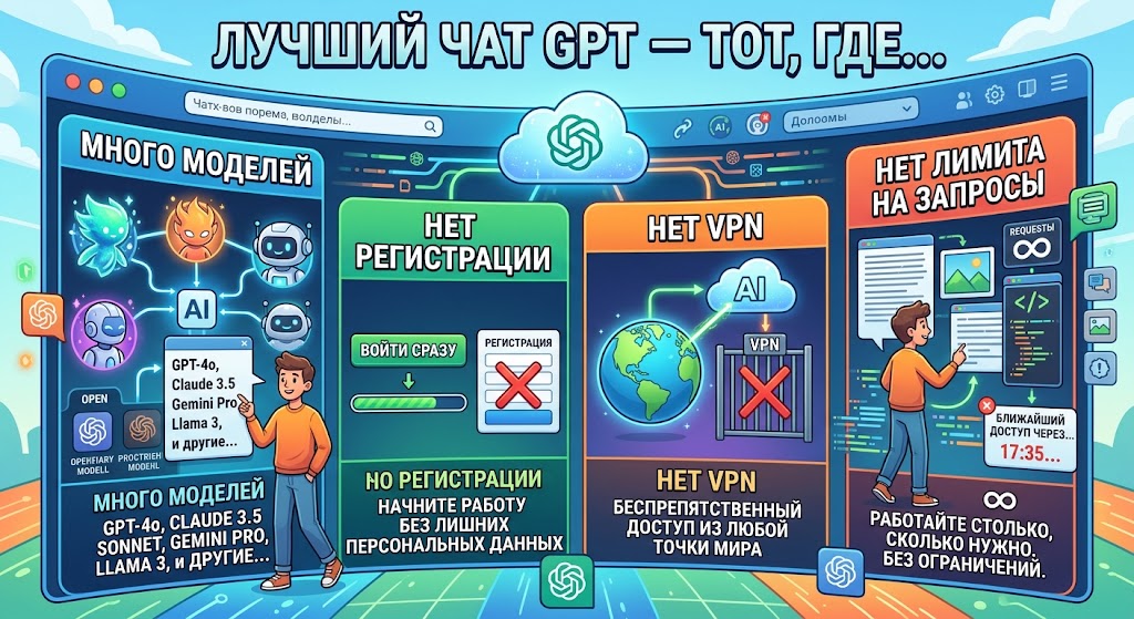 лучший чат GPT 